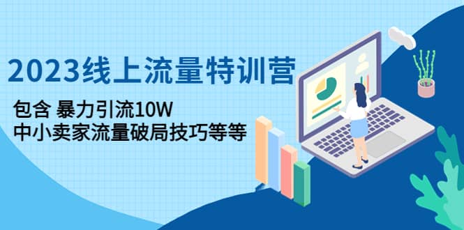 2023线上流量特训营：中小卖家流量破局技巧等等-优创网