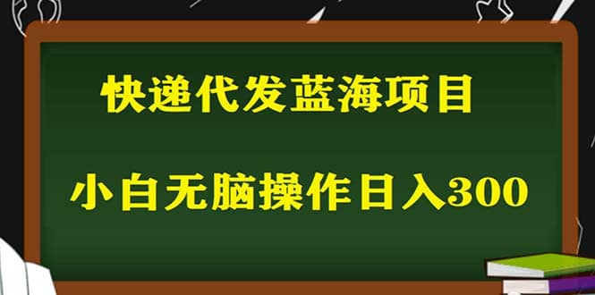2023最新蓝海快递代发项目，小白零成本照抄-优创网
