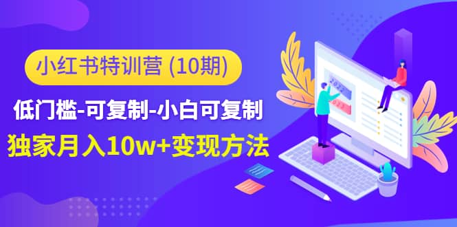 小红书特训营（第10期）低门槛-可复制-小白可复制-优创网