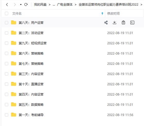 图片[2]-2022全媒体运营师：起薪高，待遇好，紧跟时代风口（全套视频课程+配套课件)-优创网