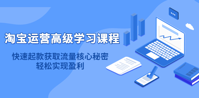 淘宝运营高级学习课程：快速获取流量核心秘密，轻松实现盈利！-优创网