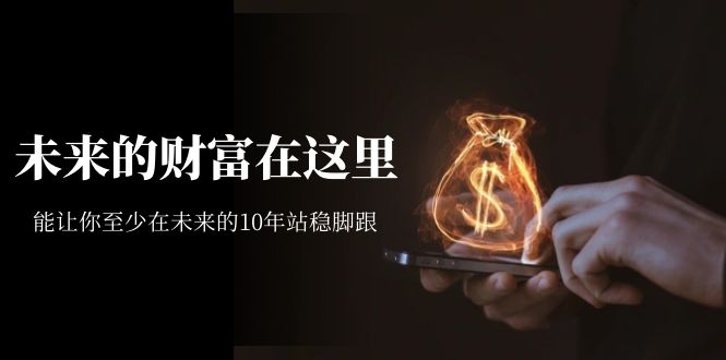 某收费文章《未来的财富在这里》能让你至少在未来的10年站稳脚跟-优创网